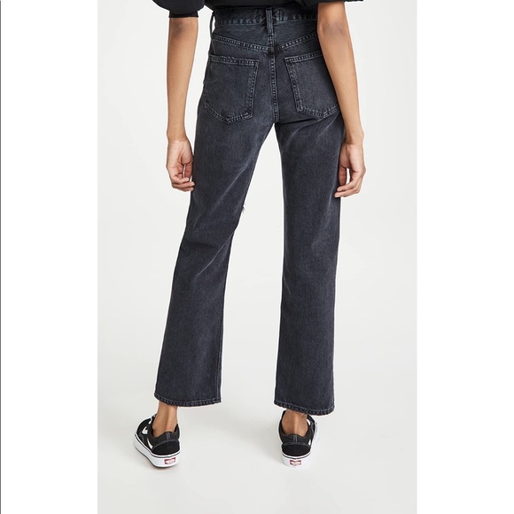 Worn 2x - AGOLDE Midrise Vintage Straight Jeans - Picture 2 of 7